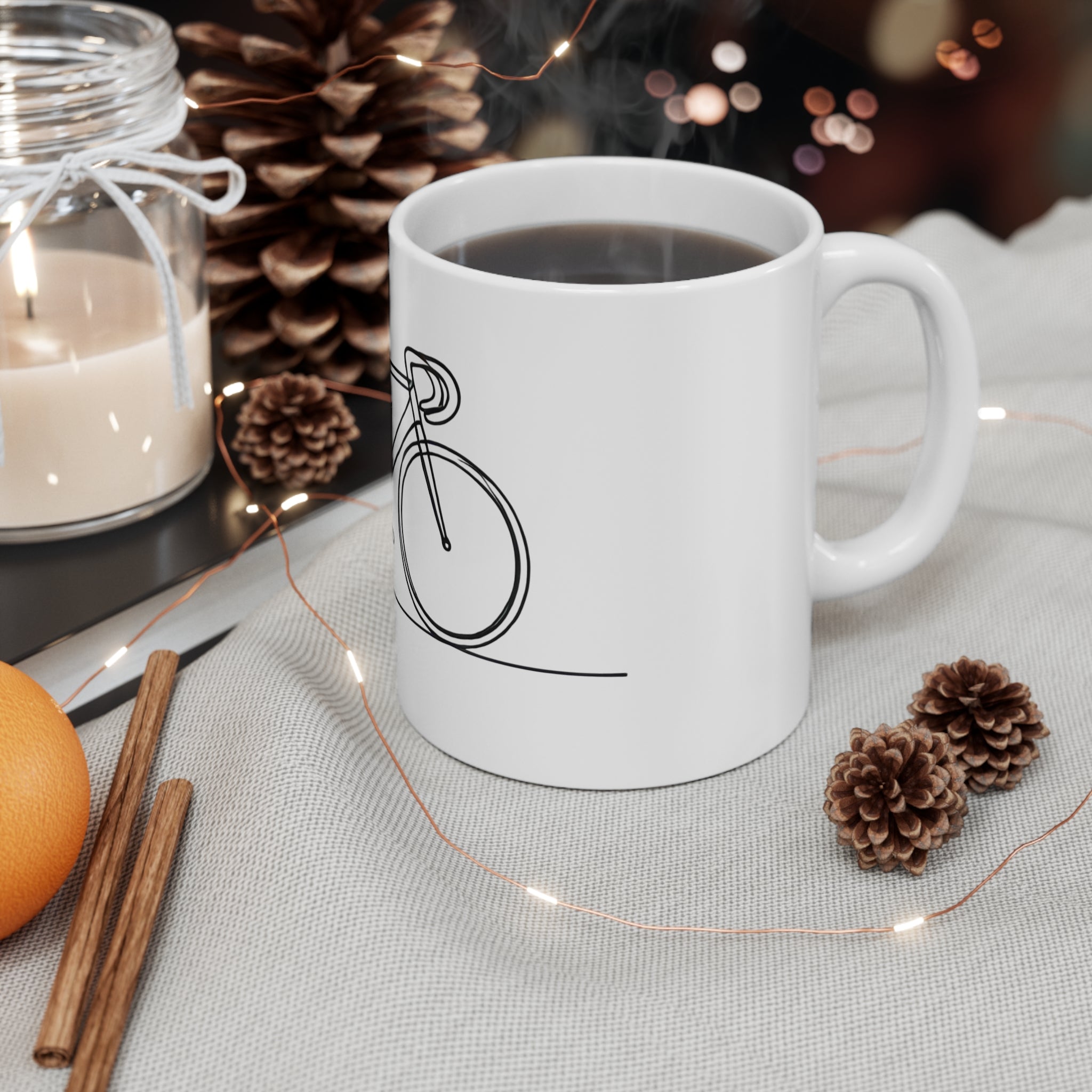 Lieblingstasse für alle Radfans – Fahrrad-Motiv-Tasse für Kaffee & Tee